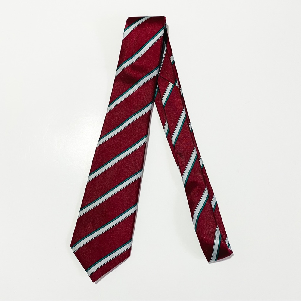 New Traditions striped silk neck tie